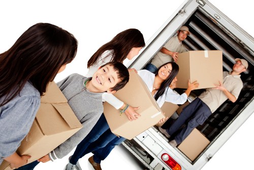 Professional packing services in Norbury preparing household items for a move