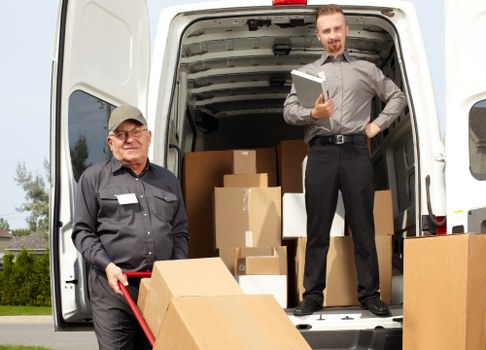 Flat removals in Norbury with movers planning apartment access