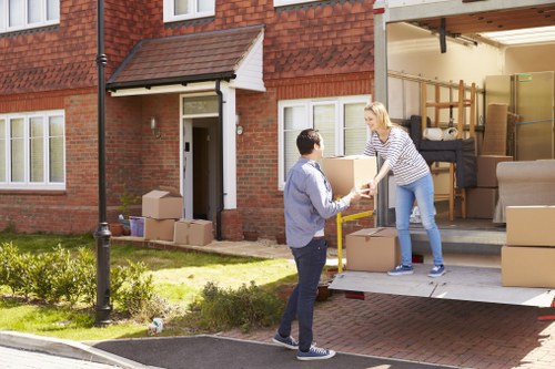Careful furniture packing for a Norbury local removal service
