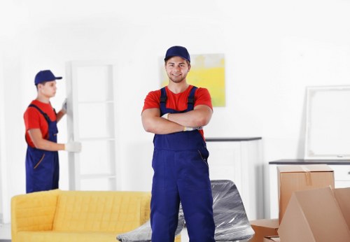 Office removal team planning a business relocation in Norbury