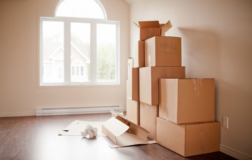Personal and business items safely stored in a Norbury storage unit