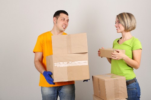 Secure storage unit for household belongings in Norbury