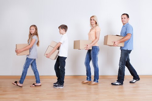 Careful loading and delivery by a Norbury man and van team